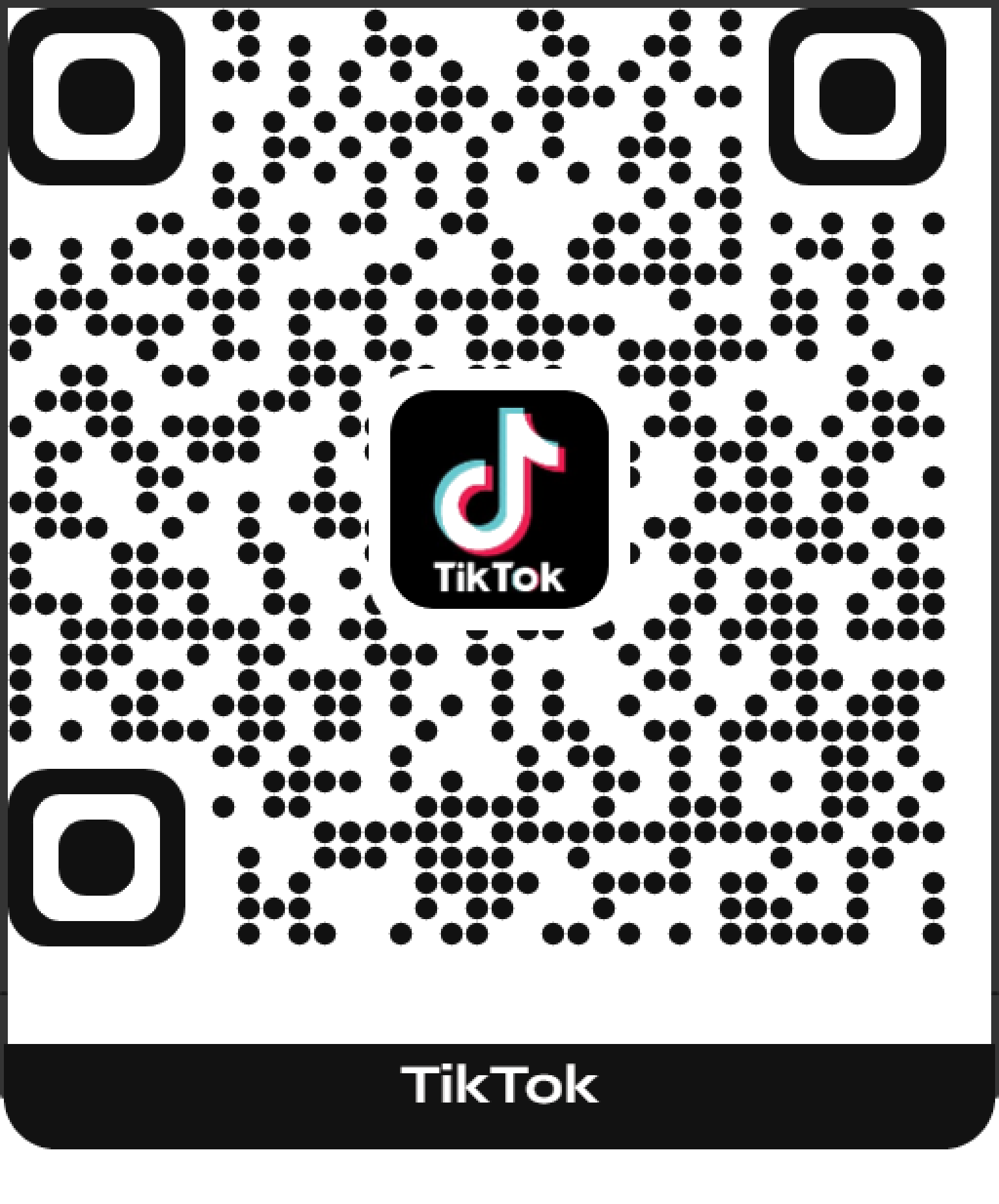 Handoff TikTok QR code