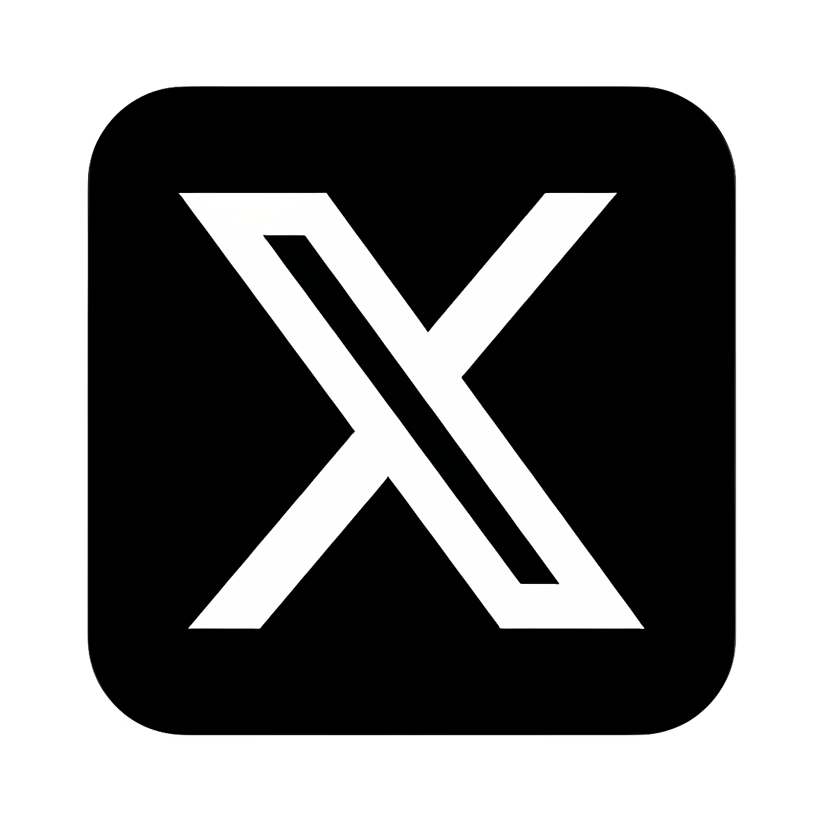 X (Twitter) logo